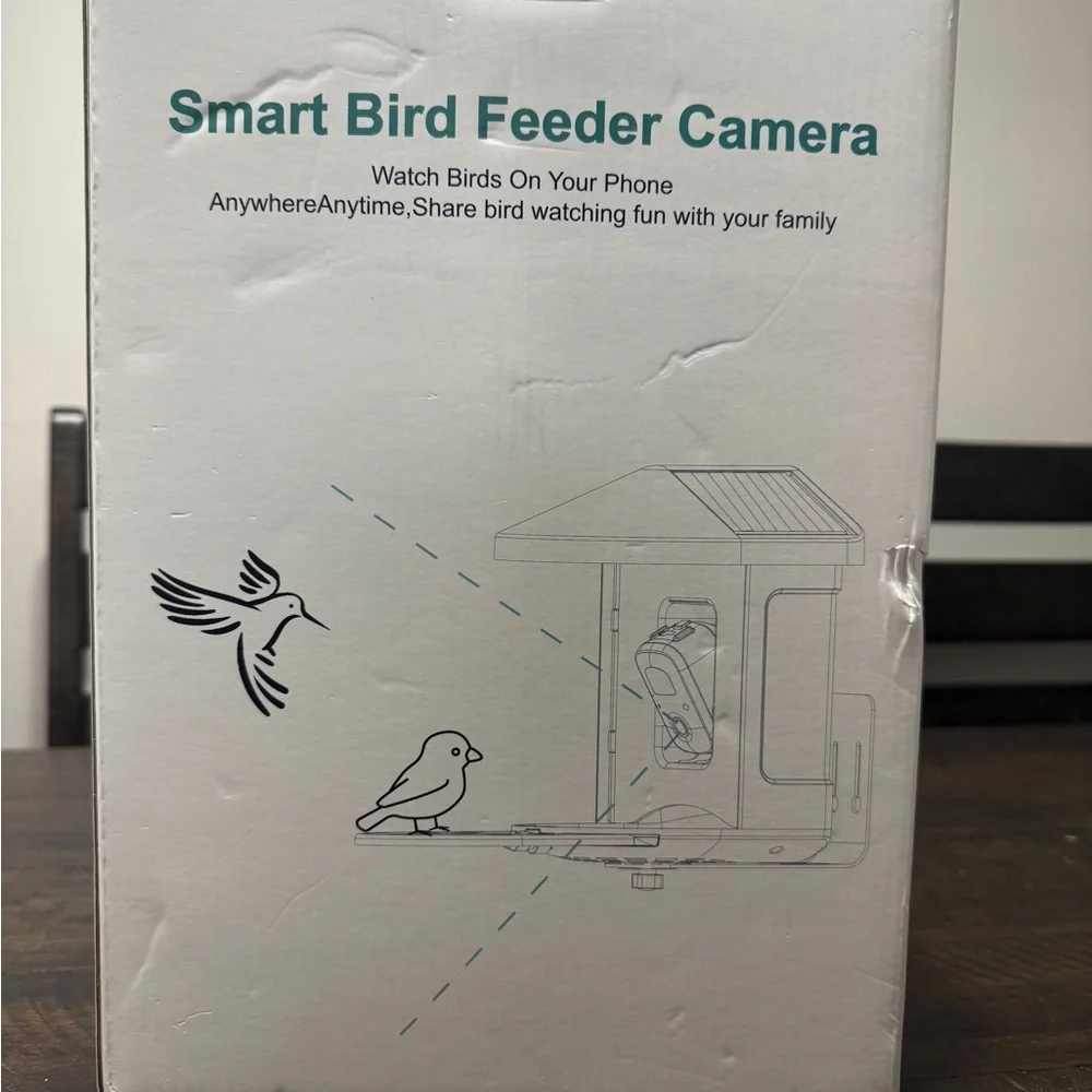 Smart Bird Feeder Camera with AI identification